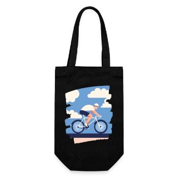 Road Bike Road Bike - Gift Bag for Bottles - black - Front