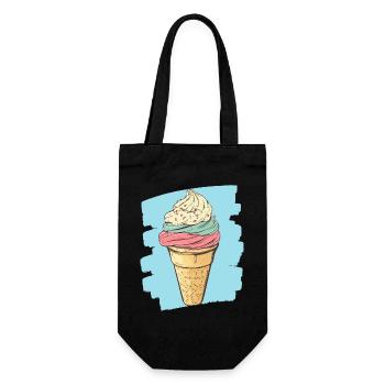 Cream Cream - Gift Bag for Bottles - black - Front