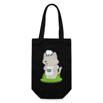 Cuisson dans un bol de cuisson pour chats - Sac à bouteille - noir - Devant