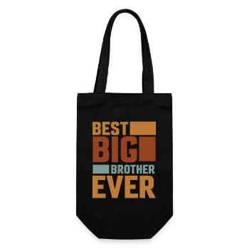 Le meilleur Big Brother de tous les temps ! Meilleur Big Brother de tous les temps - Sac à bouteille - noir - Devant