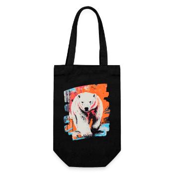 Pulvérisateur Polar Bear Graffiti - Sac à bouteille - noir - Devant