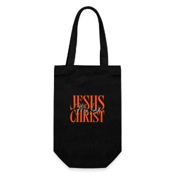 Jésus-Christ mon Seigneur Credo - Sac à bouteille - noir - Devant