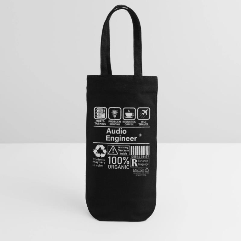 Audio Engineer multi tasking problem solving Geschenkbeutel für Flaschen