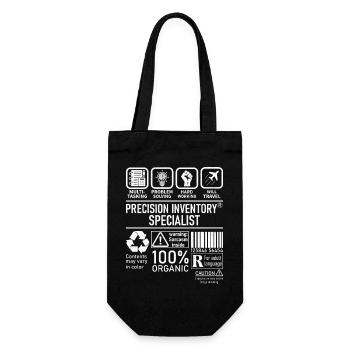 Precision Inventory Specialist multi tasking - Gift Bag for Bottles - black - Front