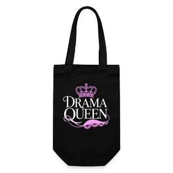 Drama Queen Queen Princess Self Worth Women - Gift Bag for Bottles - black - Front