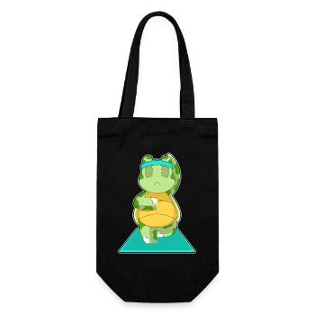 Turtle Yoga Fitness Méditation - Sac à bouteille - noir - Devant