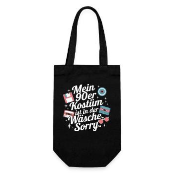 Mon costume des années 90 dans la soirée à thème de la lingerie - Sac à bouteille - noir - Devant