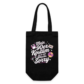 Mon costume des années 90 dans la soirée à thème de la lingerie - Sac à bouteille - noir - Devant