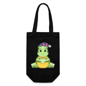Tasse de café tortue - Sac à bouteille - noir - Devant