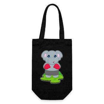 Elephant Boxer Gants de boxe Boxe - Sac à bouteille - noir - Devant