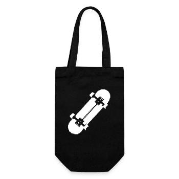 Planche à roulettes Pixel Art - Sac à bouteille - noir - Devant