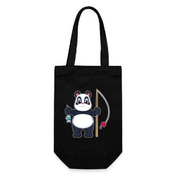 Pêche au panda Angler Fish - Sac à bouteille - noir - Devant