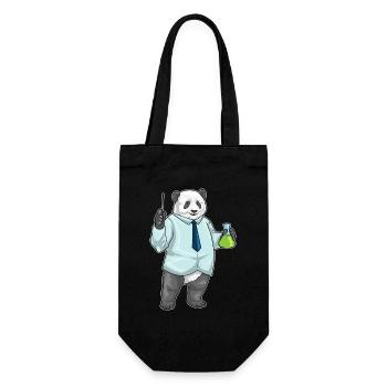 École des professeurs de chimie Panda - Sac à bouteille - noir - Devant