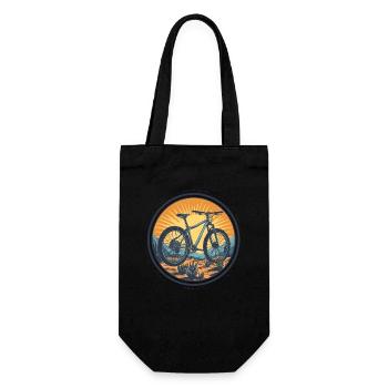 Cyclist - Gift Bag for Bottles - black - Front