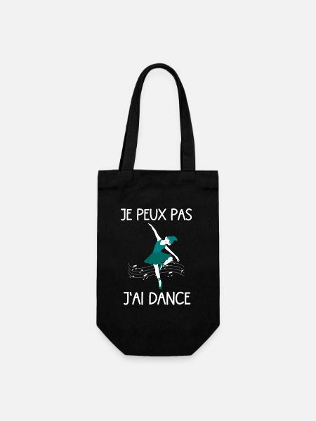 je peux pas jai dance idée cadeau amusante - Sac à bouteille - noir