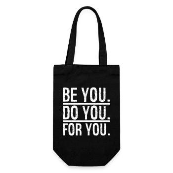 Soyez vous faites vous pour vous - Sac à bouteille - noir - Devant