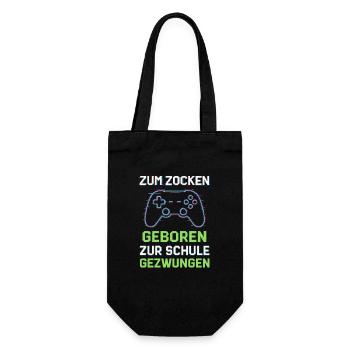 Born to gamble - Gift Bag for Bottles - black - Front