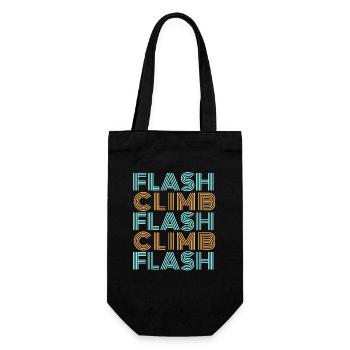 Escalade éclair escalade Bouldering Style Font - Sac à bouteille - noir - Devant