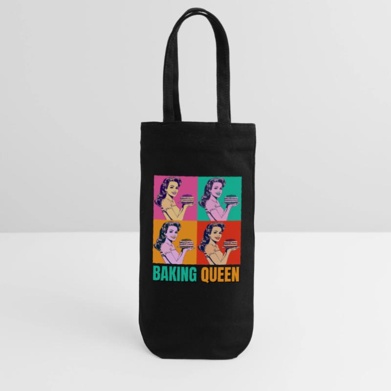 Cuisson Gâteau Cuisson Reine Cuisson Fée Boulanger Pop Art Sac à bouteille