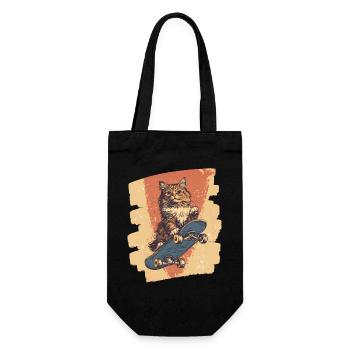 Chat de planche à roulettes - Sac à bouteille - noir - Devant