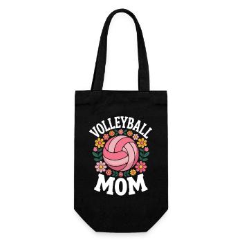 Volleyball Spruch Lustiges Volleyball Geschenk - Geschenkbeutel für Flaschen - Schwarz - Vorne