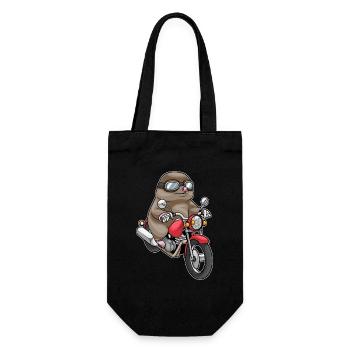 Moto taupe - Sac à bouteille - noir - Devant