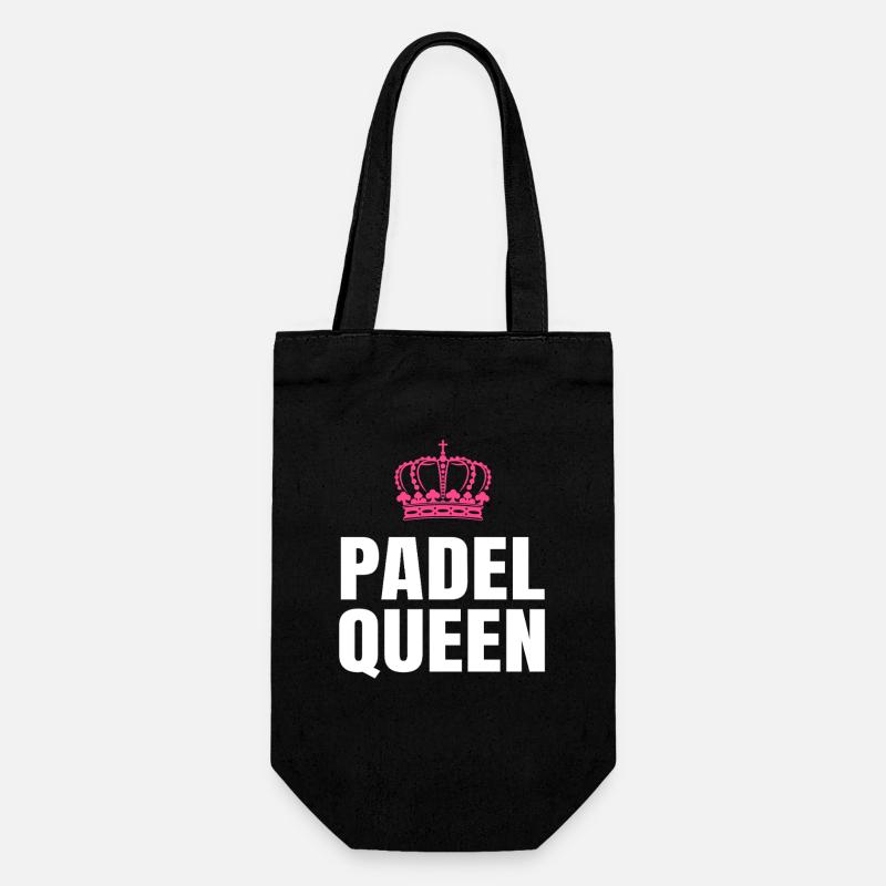 Reine du padel - Sac à bouteille - noir