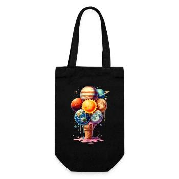 Cream Planet Waffle Système solaire de crème glacée - Sac à bouteille - noir - Devant