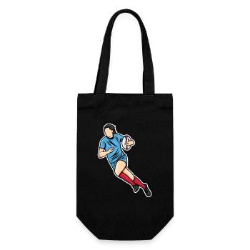 Women's Rugby - Gift Bag for Bottles - black - Front