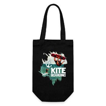 Ride the Wind - Gift Bag for Bottles - black - Front