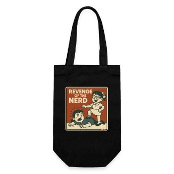 Vengeance des nerds sur les brutes de la cour d’école - Sac à bouteille - noir - Devant