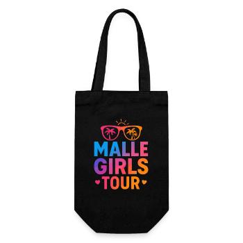 Malle Girls Tour – Partycrew Shirt - Geschenkbeutel für Flaschen - Schwarz - Vorne