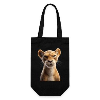Lioness Lioness Mom Lioness Lionesses Mom Wild Lions - Gift Bag for Bottles - black - Front