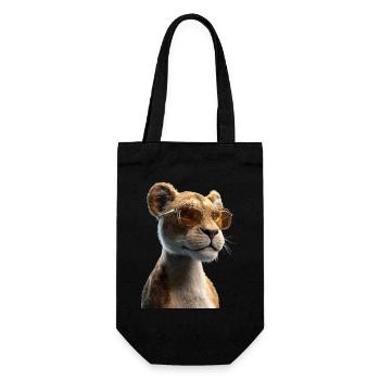 Lioness Lioness Mom Lioness Lionesses Mom Wild Lions - Gift Bag for Bottles - black - Front