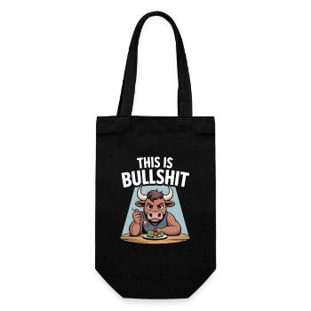 Das ist Bullshit Salad Edition - Geschenkbeutel für Flaschen - Schwarz - Vorne