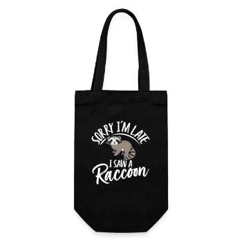 Joke Racoon Puke Collection T-Shirt - Sac à bouteille - noir - Devant
