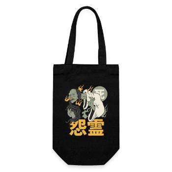 Japanese Demon - Gift Bag for Bottles - black - Front