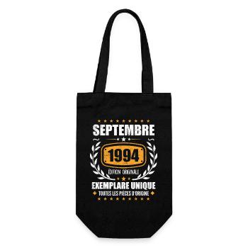 Septembre 1994 Exemplaire Unique - Septembre 1994 - Sac à bouteille - noir - Devant