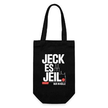 Cologne Jeck Es Jeil Carnaval de Cologne Dom Kölsch Kölle - Sac à bouteille - noir - Devant