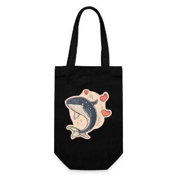 baleine - Sac à bouteille - noir - Devant