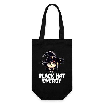 BLACK HAT ENERGY - SORCIÈRE HALLOWEEN - Sac à bouteille - noir - Devant