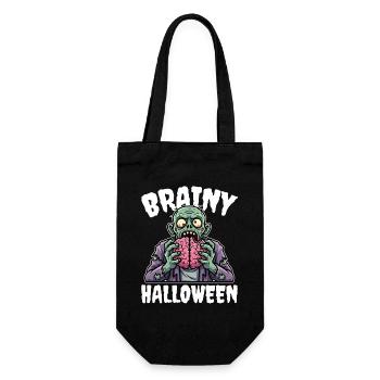 BRAINY HALLOWEEN - ZOMBIE HALLOWEEN - Sac à bouteille - noir - Devant