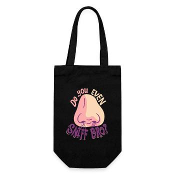 Parfüm Parfümsammler Do You Even Sniff - Geschenkbeutel für Flaschen - Schwarz - Vorne