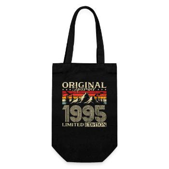 30ème Anniversaire Millésime Septembre Millésime 1995 - Sac à bouteille - noir - Devant