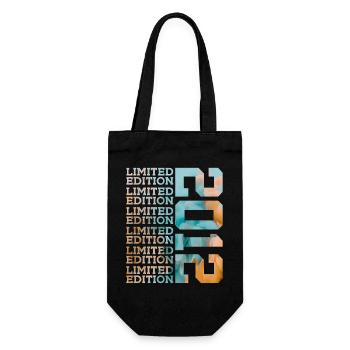 LIMITED EDITION 2012 14 YEARS 14TH BIRTHDAY - Gift Bag for Bottles - black - Front