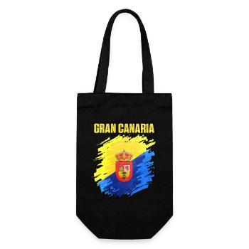 Puissant écusson du club de Gran Canaria - Sac à bouteille - noir - Devant