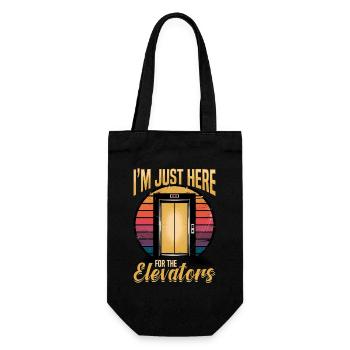 Elevator toddler & kids - Gift Bag for Bottles - black - Front