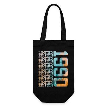 LIMITED EDITION 1990 36 YEARS 36TH BIRTHDAY - Gift Bag for Bottles - black - Front