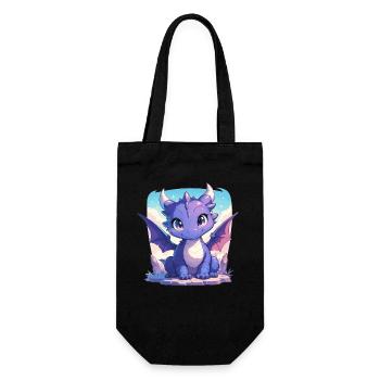 Dragon Dragon - Gift Bag for Bottles - black - Front