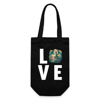 Dragon Dragon - Gift Bag for Bottles - black - Front